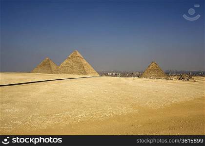 Giza Pyramids, cairo, Egypt, Tranquil Scene, Mystery, Past, Monument, Old Ruin, Egyptian Culture