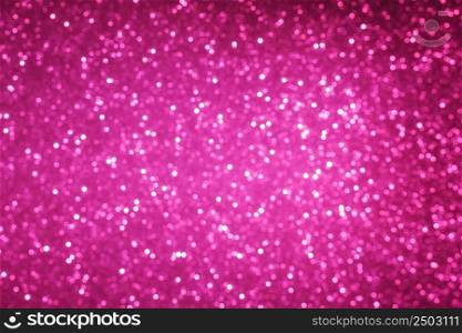 Glamour pink glitter lights bokeh background