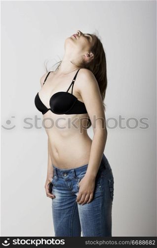 Glamour Portrait of a beautiful young woman