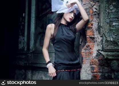 Glamour style photo of a cute lady