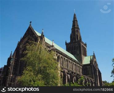 Glasgow cathedral aka High Kirk or St Kentigern or St Mungo in Glasgow, UK. Glasgow cathedral church
