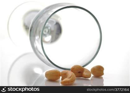 Glass and nuts
