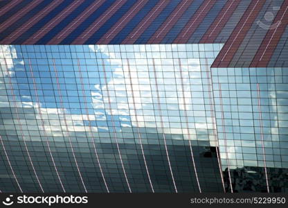 glass asia bangkok thailand reflex of some blue palace skyscraper in a window the centre