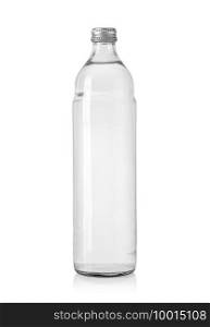 glass bottle isolated on white background with clipping path