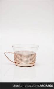 glass design with handle for coffee