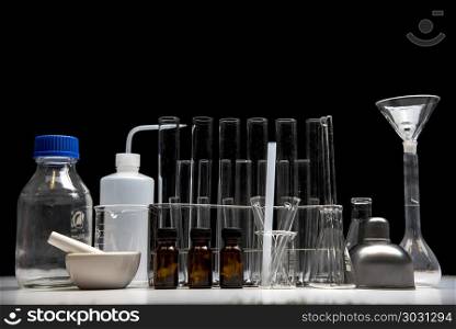 Glass Equipment for Scientific Experiments