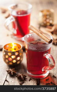 glass of mulled wine