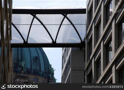 Glass structure in business district, Berlin