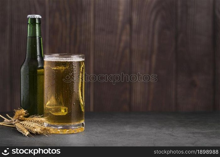 glass with beer copy space 2. Resolution and high quality beautiful photo. glass with beer copy space 2. High quality beautiful photo concept