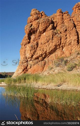 Glen Helen Gorge, West MacDonnell National Park, Northern Territory, Australia
