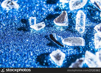 glitter texture background with crystals