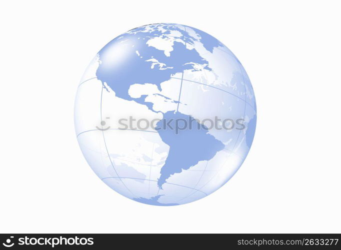 Globe, American Continent
