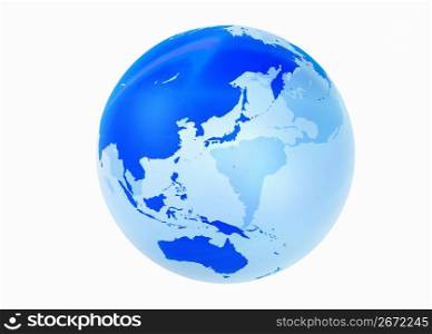 Globe, Asia