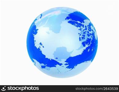 Globe, Northern hemisphere