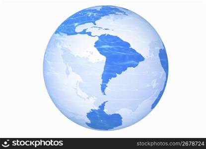 Globe, South America
