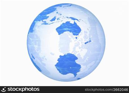 Globe, South Pole