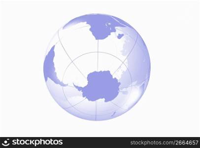 Globe, Southern Hemisphere