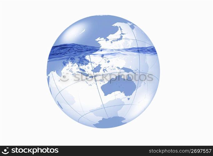 Globe, Water surface
