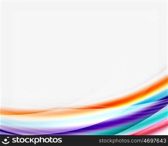 Glossy translucent wave template, line pattern