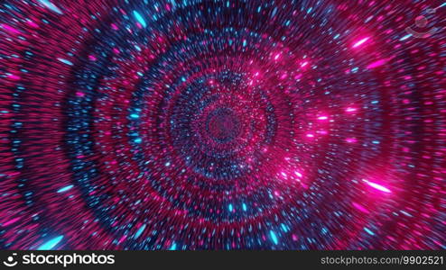 Glowing 4k uhd red neon particles space galaxy 3d illustration background wallpaper design artwork. Glowing red neon particles space galaxy 3d illustration background wallpaper design artwork