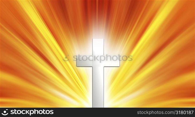Glowing cross