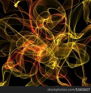 Glowing fire background