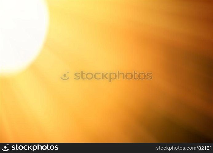 Glowing sun disc on the edge with light bokeh background hd. Glowing sun disc on the edge with light bokeh background