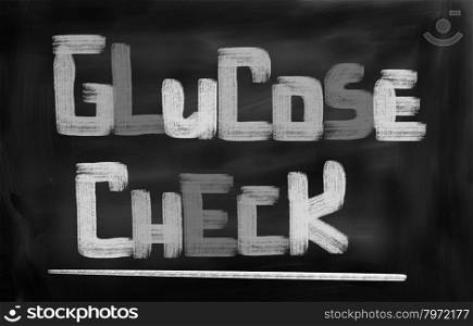 Glucose Check Concept