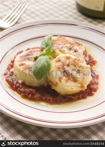 Gnocchi Romana with Tomato Sauce