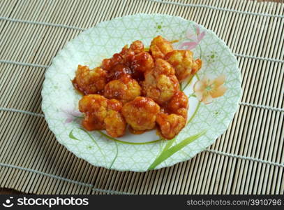 Gobi manchurian - Cauliflower.indian cuisine