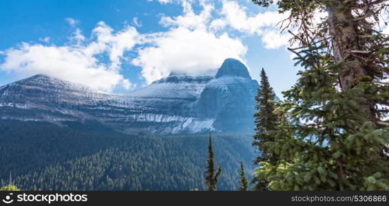 Going to the Sun Mountain in Glacier National Park, Montana