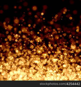 Gold abstract light background