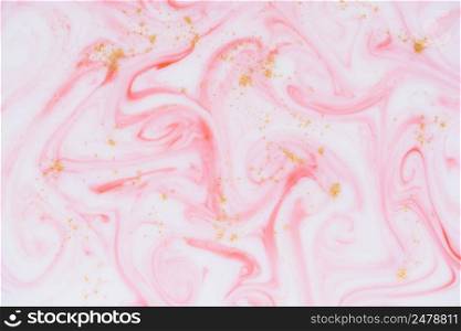 Gold and pink marble paint abstract texture background