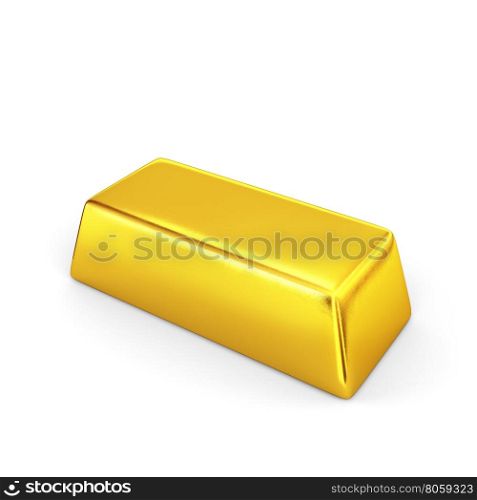Gold bars. Gold bars isolated on white background
