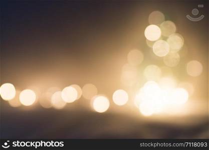 Gold bokeh. Glitter abstract background. Background and wallpaper.