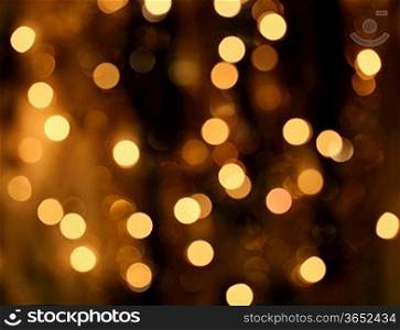 Gold Festive Christmas Background