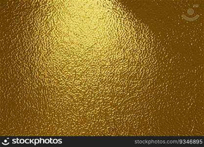 gold foil background with light reflections. golden textured abstract background