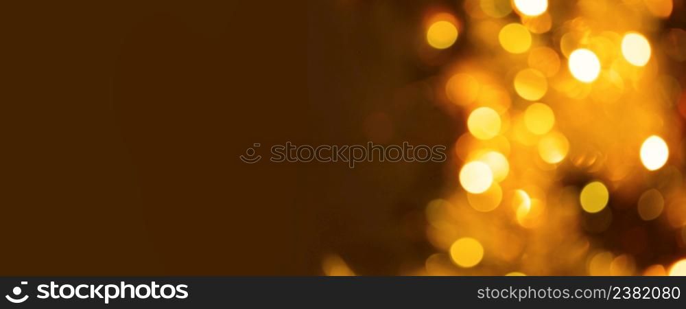 Gold glittering blur background. Abstract gold speed motion. Golden light bokeh motion background.. Orange and yellow golden abstract motion blur background.