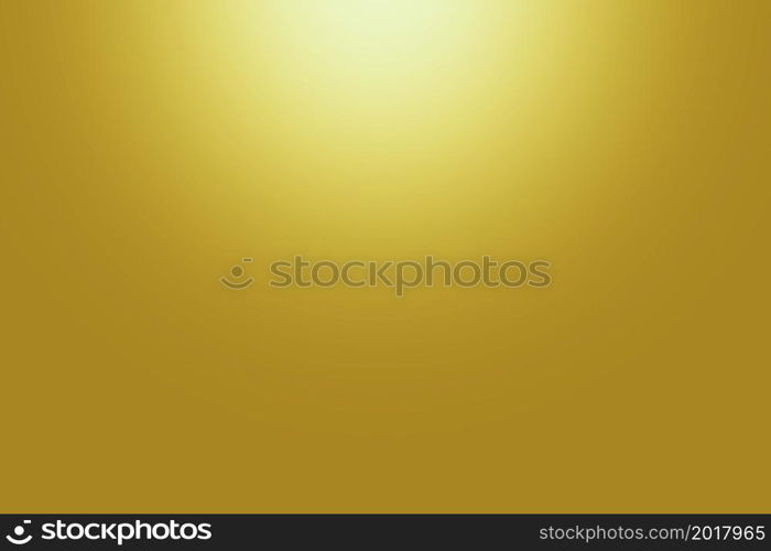 Gold gradient blurred background with soft glowing backdrop, background texture for design