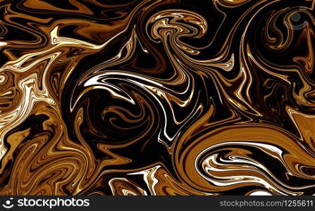 gold marble texture flulid abstract background. Illustration