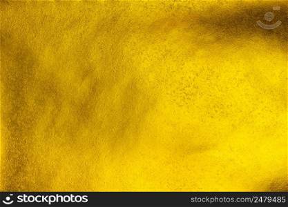 Gold painted highly detailed paper texuture background