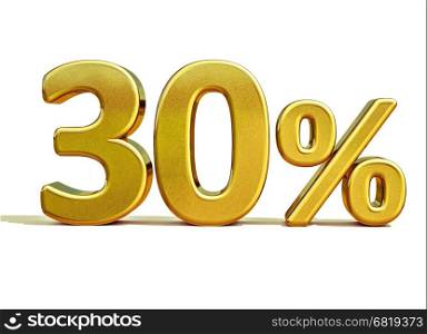 Gold Sale 30%, Gold Percent Off Discount Sign, Sale Banner Template, Special Offer 30% Off Discount Tag, Thirty Percentages Up Sticker, Gold Sale Symbol, Gold Sticker, Banner, Advertising, Luxury Sale