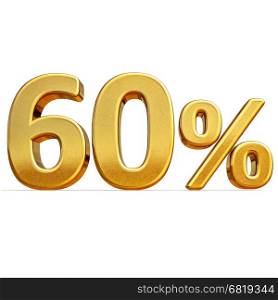 Gold Sale 60%, Gold Percent Off Discount Sign, Sale Banner Template, Special Offer 60% Off Discount Tag, Golden Sixty Percentages Sign, Gold Sale Symbol, Gold Sticker, Banner, Advertising, Luxury Sale