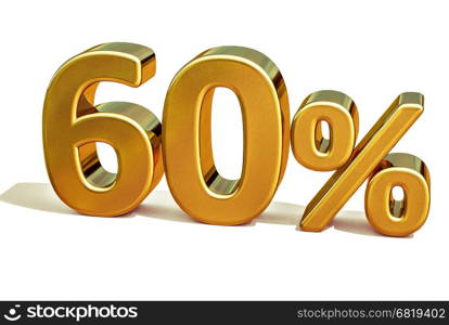 Gold Sale 60%, Gold Percent Off Discount Sign, Sale Banner Template, Special Offer 60% Off Discount Tag, Golden Sixty Percentages Sign, Gold Sale Symbol, Gold Sticker, Banner, Advertising, Luxury Sale