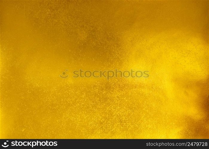 Gold shiny paper texture