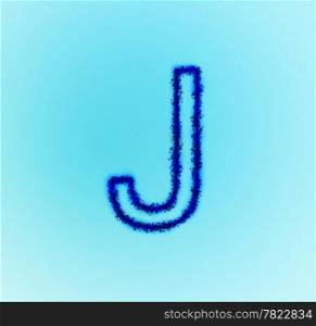 Gold star alphabet(letter J)