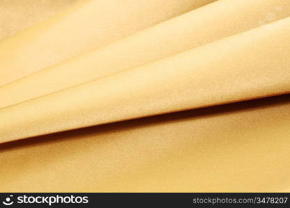 gold textile background close up