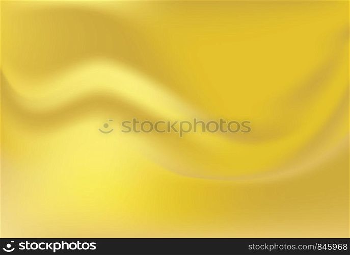Gold texture background. Soft shiny golden gradient wallpaper. Vector template.