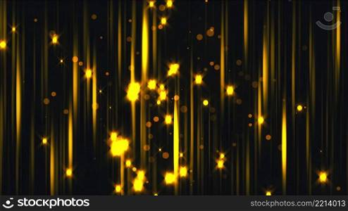 Gold vertical streaks and particles, computer generated. 3d rendering of luxury art backdrop Gold vertical streaks and particles, computer generated. 3d rendering of luxury art backdrop. Gold streaks and particles, computer generated. 3d rendering of luxury art background