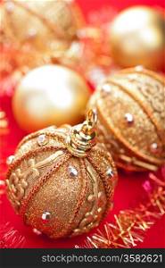 golden christmas decoration